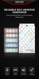 DSPIAE: DSP-S01 Self-Adhesive Sandpaper 100p Set (400-1500g)