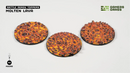 GamersGrass Battle Ready Toppers: Molten Lava 50mm