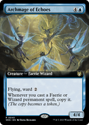 Archmage of Echoes (Extended Art) (WOC-045) [Wilds of Eldraine Commander]