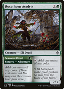 Rosethorn Acolyte (ELD-174) [Throne of Eldraine] Foil