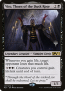 Vito, Thorn of the Dusk Rose (PPM21-127P) [Promo Pack: Core Set 2021 Promos] Foil