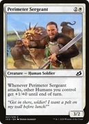 Perimeter Sergeant (IKO-027) [Ikoria: Lair of Behemoths] Foil