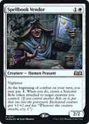 Spellbook Vendor (PRE-031) [Wilds of Eldraine Promos] Foil