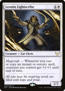 Leonin Lightscribe (STX-020) [Strixhaven: School of Mages] Foil