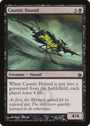 Caustic Hound (MBS-040) [Mirrodin Besieged] Foil