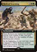 Skeletal Swarming (Extended Art) (AFR-389) [Adventures in the Forgotten Realms] Foil