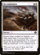 Recommission (BRO-022) [The Brothers' War] Foil