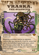 Vraska, the Silencer (Showcase) (OTJ-299) (Borderless) [Outlaws of Thunder Junction]