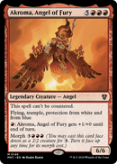 Akroma, Angel of Fury (MKC-146) [Murders at Karlov Manor Commander]
