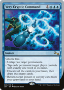 Very Cryptic Command (B) (UST-049) [Unstable]