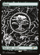 Forest (Crushing Brutality) (SLD-243) [Secret Lair Drop] Foil