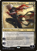 Sorin, Vengeful Bloodlord (PPELD-217P) [Promo Pack: War of the Spark Promos] Foil