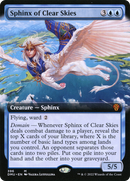 Sphinx of Clear Skies (Extended Art) (DMU-396) [Dominaria United] Foil