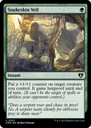Snakeskin Veil (CMM-323) [Commander Masters] Foil