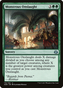 Monstrous Onslaught (AER-116) [Aether Revolt] Foil