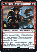 Magda, the Hoardmaster (PRE-133) [Outlaws of Thunder Junction Promos] Foil