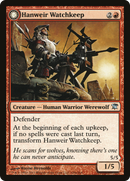 Hanweir Watchkeep (ISD-145) [Innistrad] Foil