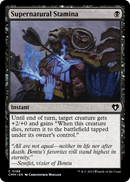 Supernatural Stamina (CMM-188) [Commander Masters]