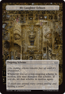 My Laughter Echoes (Full Art) (A:DSC-344) [Duskmourn: House of Horror Commander]