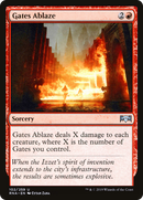 Gates Ablaze (RNA-102) [Ravnica Allegiance] Foil