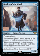 Duelist of the Mind (OTJ-045) [Outlaws of Thunder Junction] Foil