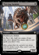 Thieving Varmint (Extended Art) (OTC-059) [Outlaws of Thunder Junction Commander]