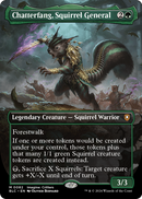 Chatterfang, Squirrel General (Borderless) (BLC-082) [Bloomburrow Commander] Foil
