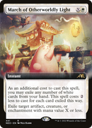 March of Otherworldly Light (Extended Art) (NEO-441) [Kamigawa: Neon Dynasty] Foil