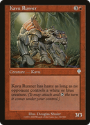 Kavu Runner (INV-150) [Invasion] Foil