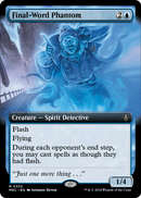 Final-Word Phantom (Extended Art) (MKC-332) [Murders at Karlov Manor Commander]