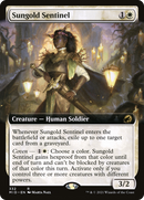 Sungold Sentinel (Extended Art) (MID-332) [Innistrad: Midnight Hunt] Foil