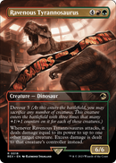 Ravenous Tyrannosaurus (Borderless) (REX-018) [Jurassic World Collection] Foil