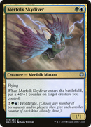 Merfolk Skydiver (WAR-205) [War of the Spark] Foil
