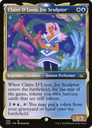 Claire D'Loon, Joy Sculptor (Showcase) (UNF-258) [Unfinity] Foil