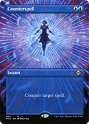 Counterspell (Borderless) (MH2-308) [Modern Horizons 2] Foil