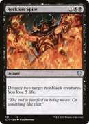 Reckless Spite (C21-151) [Commander 2021]