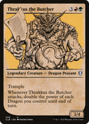 Thrakkus the Butcher (Showcase) (CLB-440) [Commander Legends: Battle for Baldur's Gate]