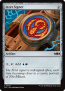 Izzet Signet (TDC-320) [Commander: Tarkir: Dragonstorm]