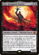 Gix, Yawgmoth Praetor (BRO-095) [The Brothers' War] Foil