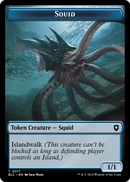 Squid (TBLC-017) [Bloomburrow Commander Tokens]