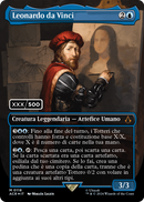 Leonardo da Vinci (Italian) (Serial Numbered) (ACR-118) (Borderless) [Assassin's Creed] Foil