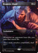 Exquisite Blood (SLD-1798) (Borderless) [Secret Lair Drop] Foil