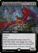 Hoarding Broodlord (Extended Art) (MOM-360) [March of the Machine] Foil