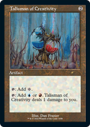 Talisman of Creativity (Retro Frame) (SLD-1058) [Secret Lair Drop] Etched Foil