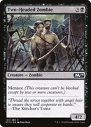 Two-Headed Zombie (M19-123) [Core Set 2019] Foil