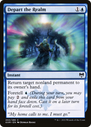 Depart the Realm (KHM-053) [Kaldheim] Foil