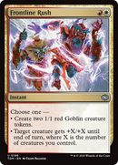 Frontline Rush (TDM-186) [Tarkir: Dragonstorm] Foil