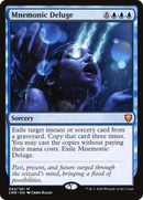 Mnemonic Deluge (CMR-082) [Commander Legends] Foil