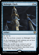 Midnight Clock (WOC-099) [Wilds of Eldraine Commander]