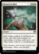 Return to Dust (CMM-052) [Commander Masters] Foil